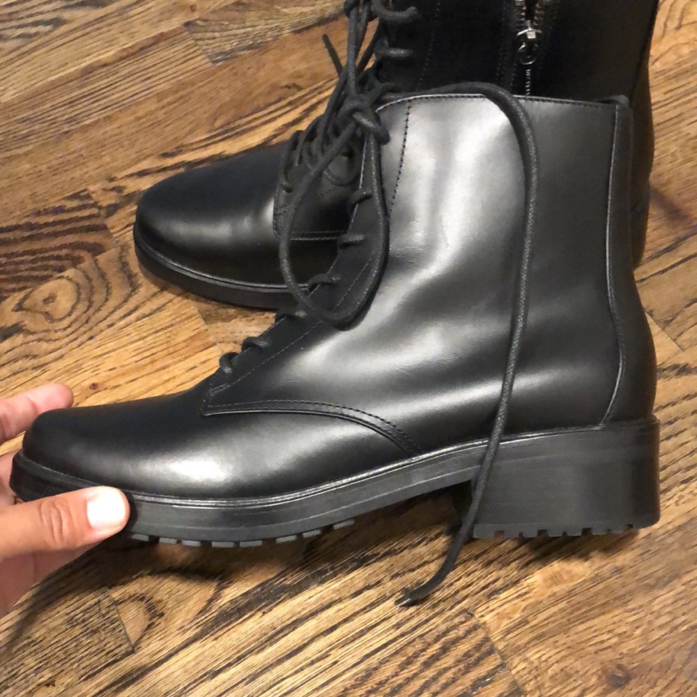 Everlane The Modern Utility Lace-Up Boot size 8.5 (fits 7.5 or 8) better - Picture 13 of 14